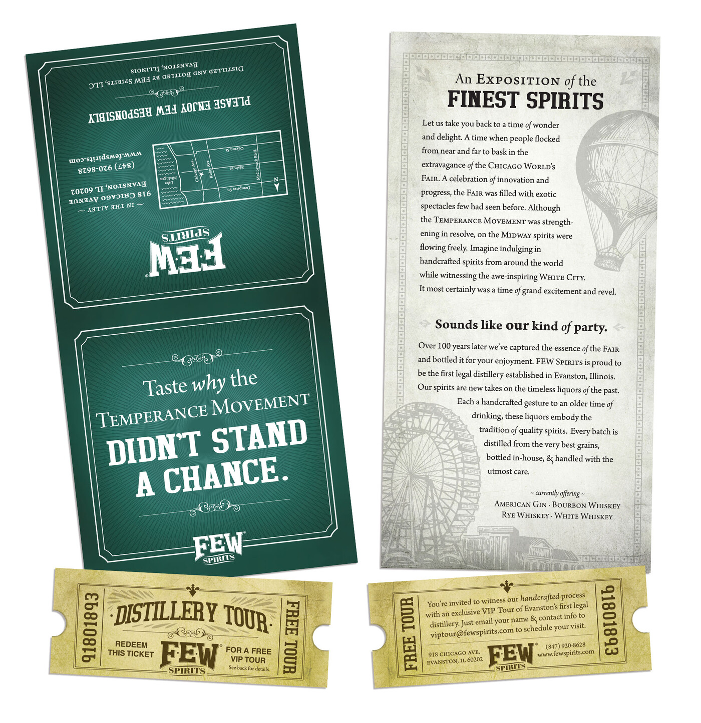 Few Spirits marketing and brand design by GOGO Studio