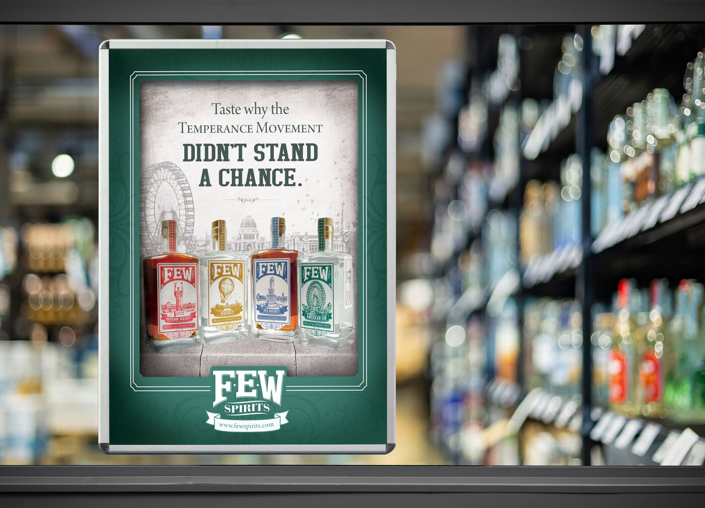 Alcohol branding of Few Spirits by GOGO