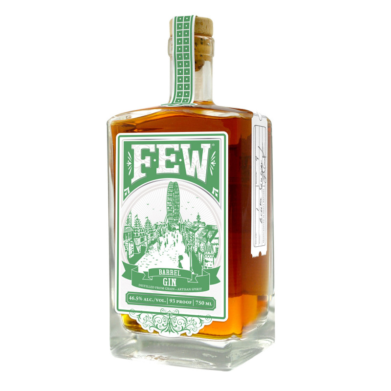 Few Spirits and 1893 Chicago World's Fair, spirits packaging design by Lawrence Neisler