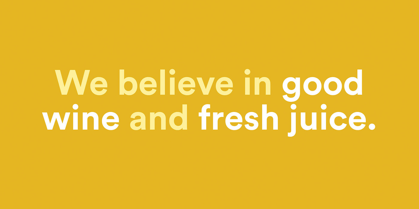 GOGO design brand story for Portland Sangria